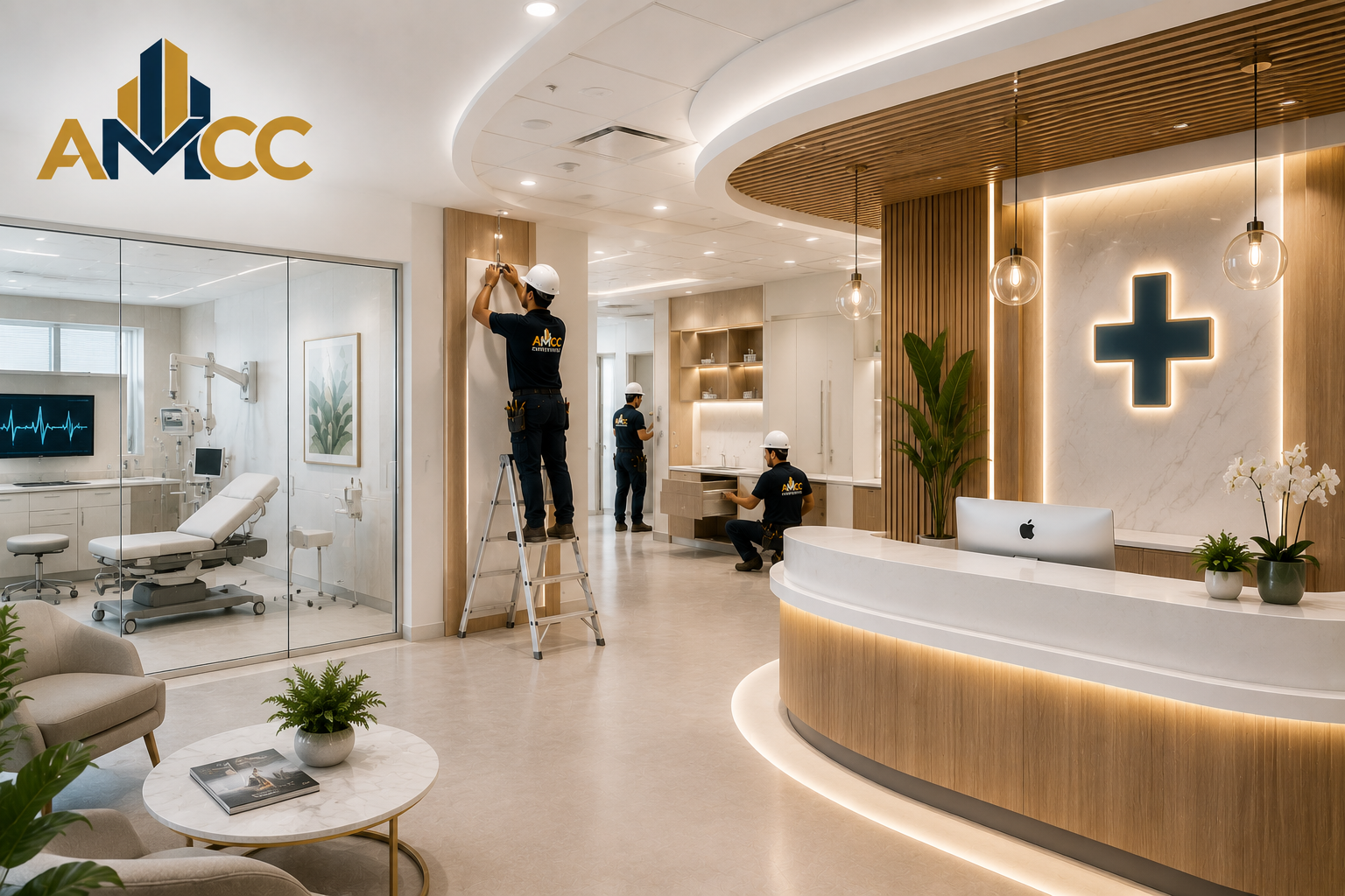 Medical Clinic Construction by AMCC Contracting in UAE