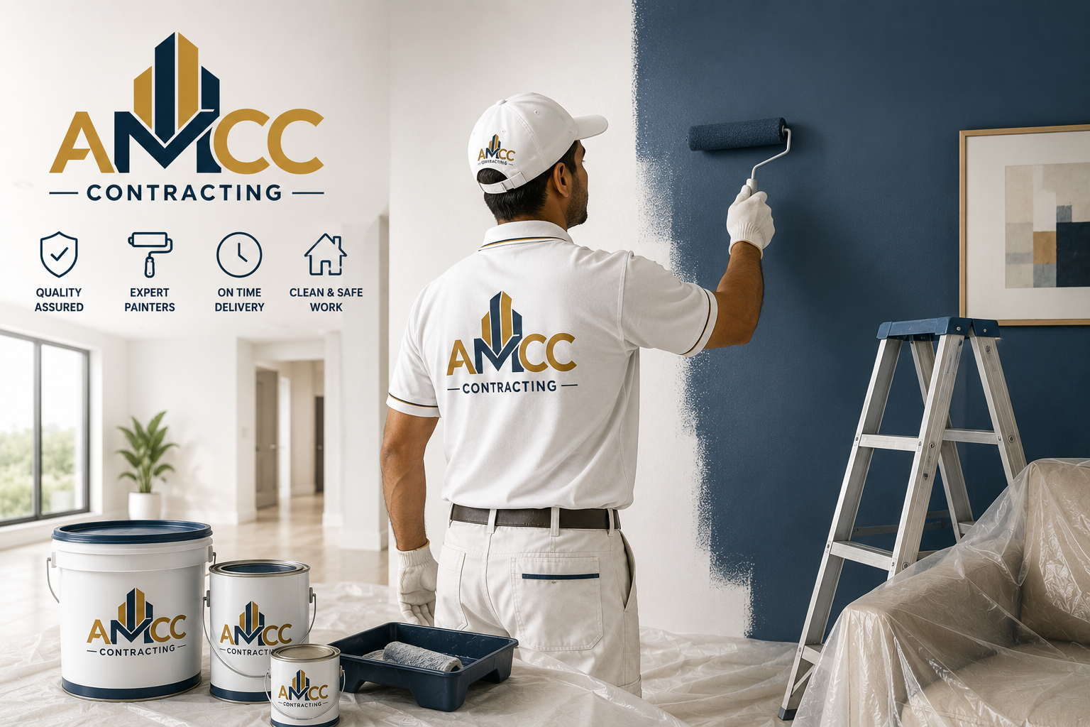 Painting Work by AMCC Contracting in UAE