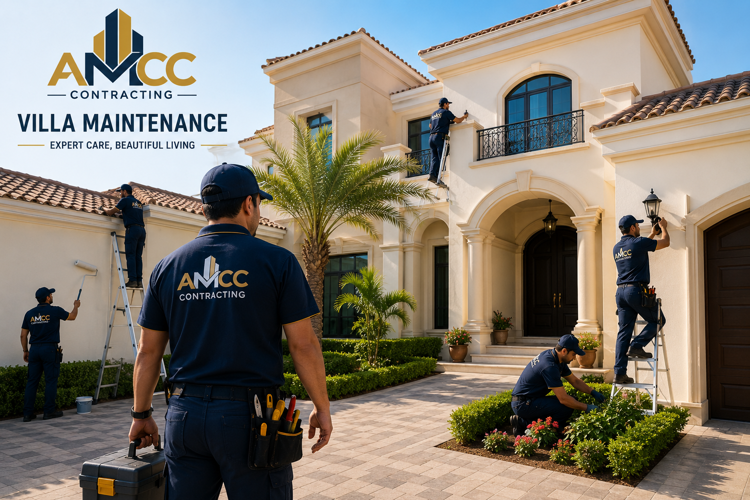 Villa Maintenance by AMCC Contracting in UAE